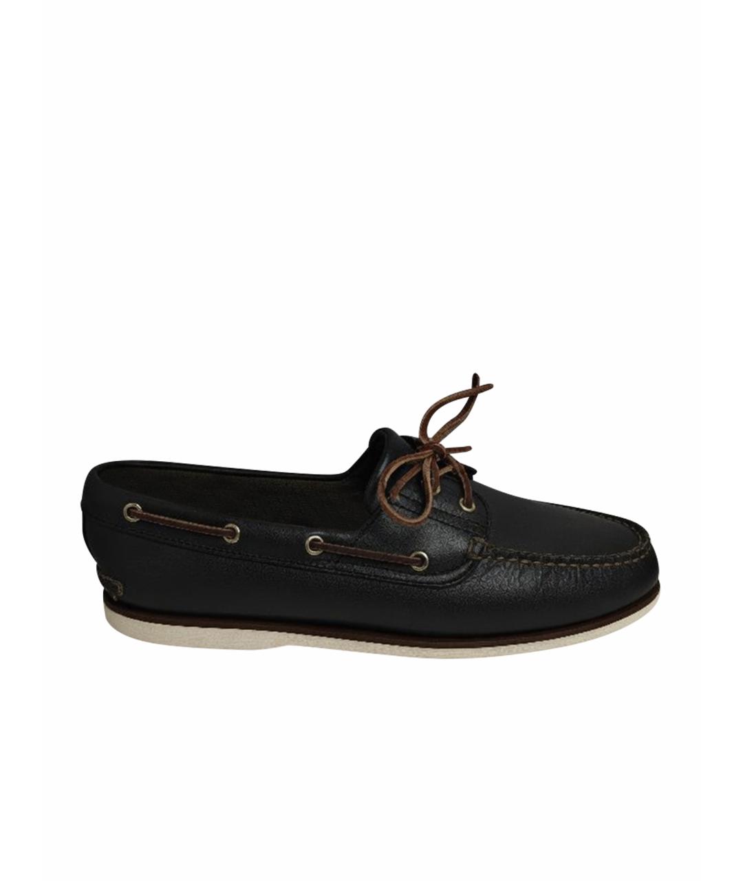 TIMBERLAND Темно-синие кожаные лоферы, фото 1