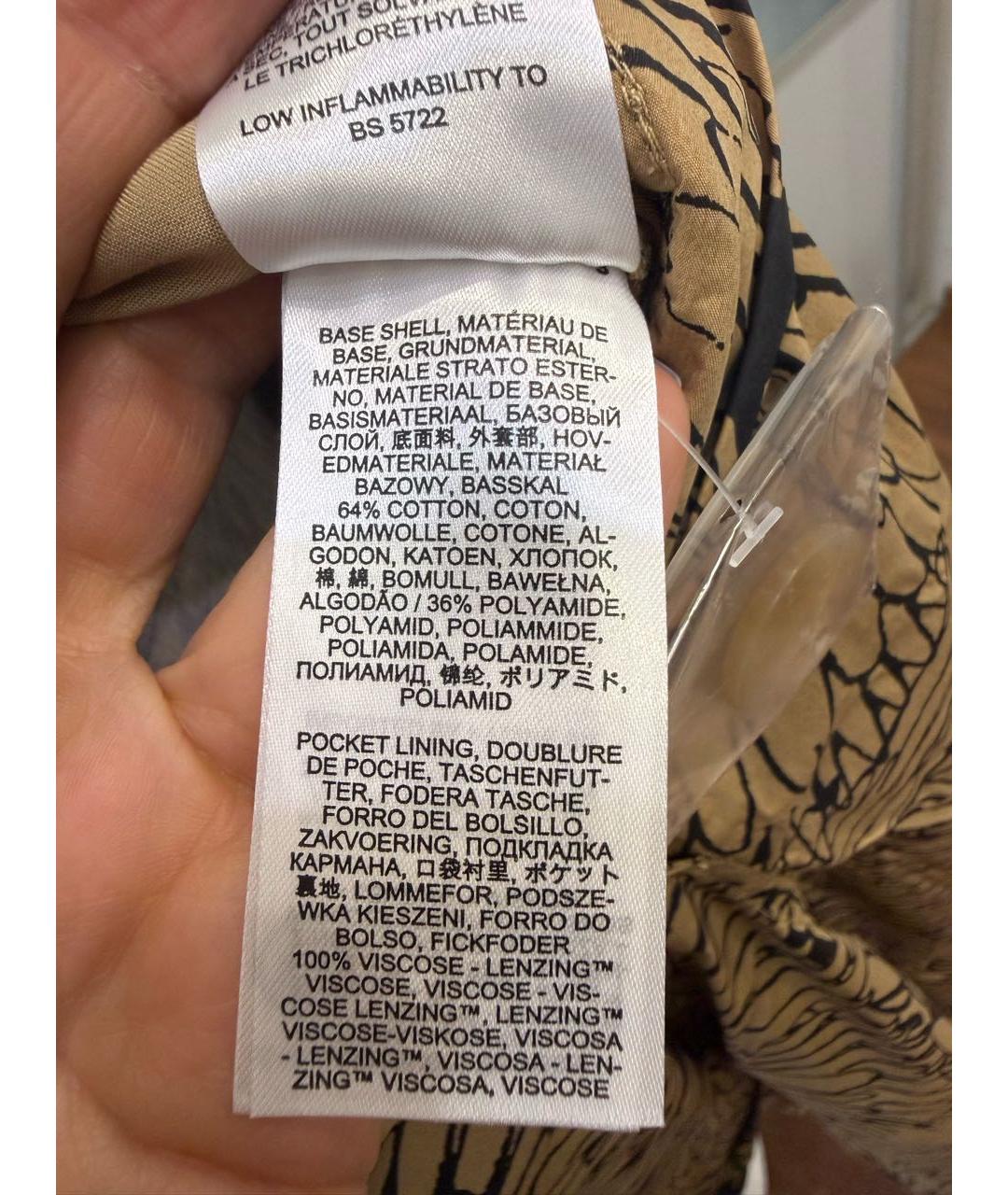 FEAR OF GOD ESSENTIALS Горчичные хлопковые брюки широкие, фото 6