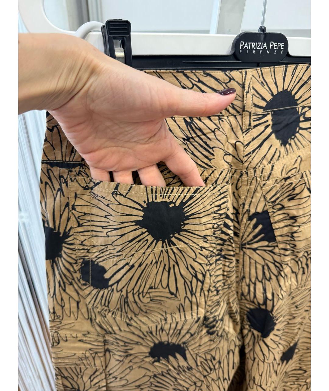 FEAR OF GOD ESSENTIALS Горчичные хлопковые брюки широкие, фото 4