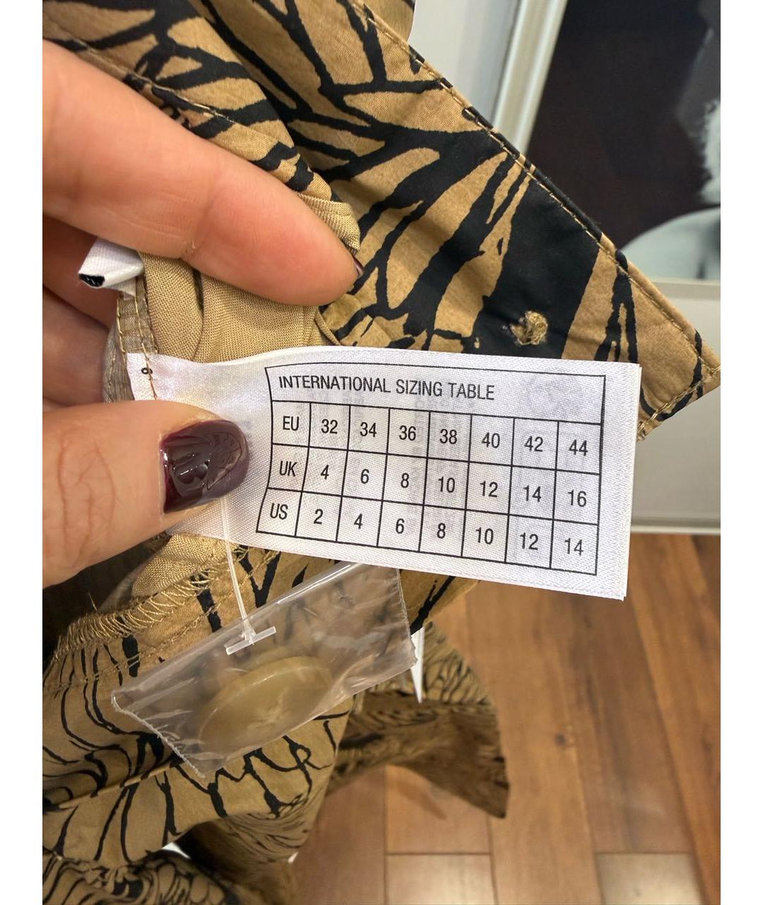 FEAR OF GOD ESSENTIALS Горчичные хлопковые брюки широкие, фото 8