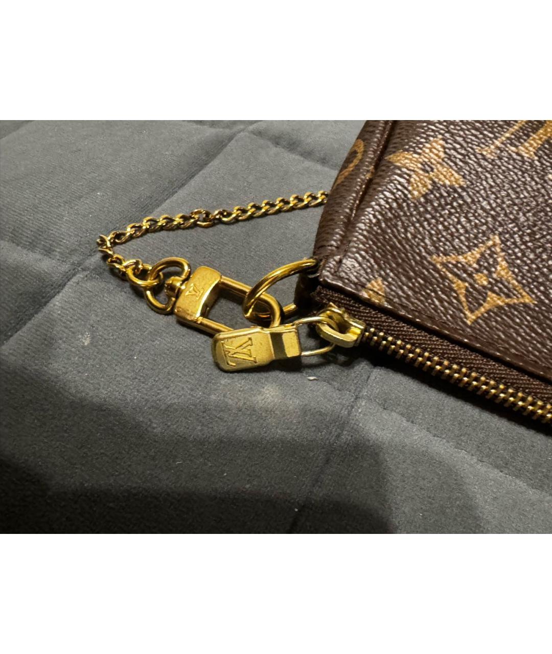 LOUIS VUITTON Коричневая сумка с короткими ручками, фото 6