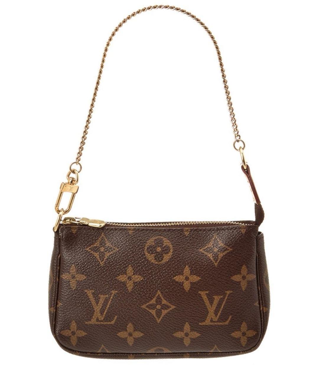 LOUIS VUITTON Коричневая сумка с короткими ручками, фото 9