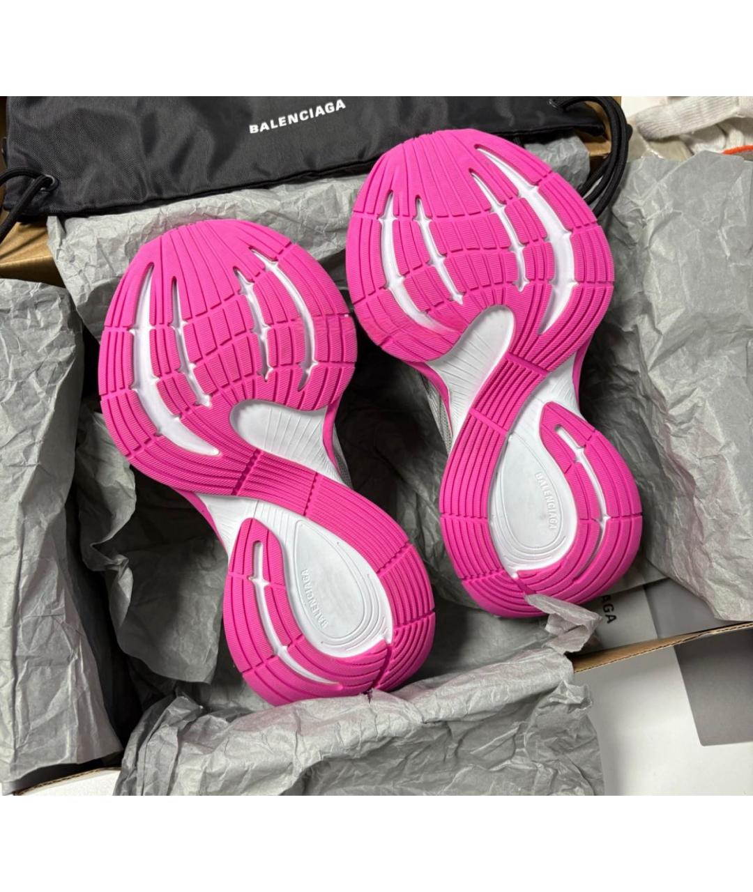 BALENCIAGA Серые текстильные кеды, фото 8