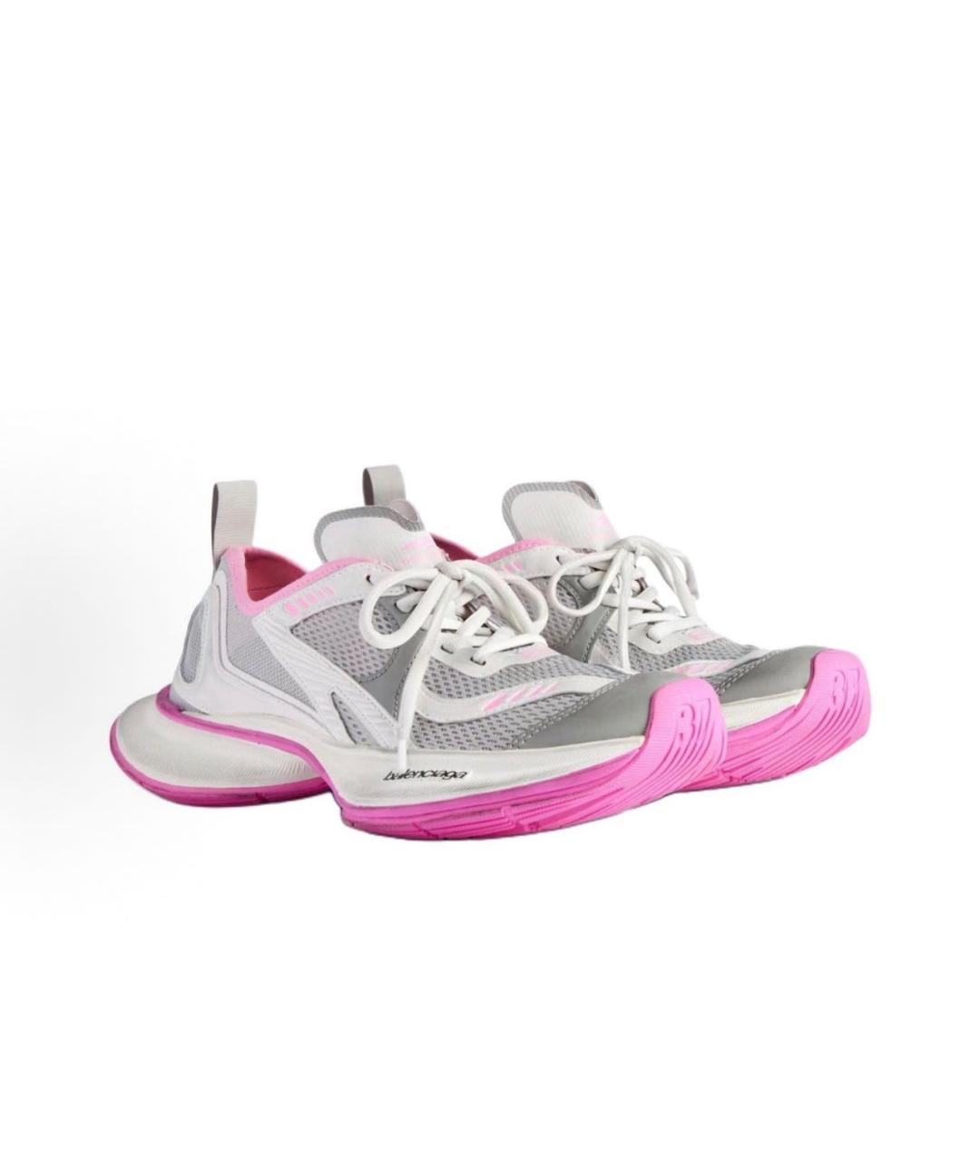 BALENCIAGA Серые текстильные кеды, фото 2