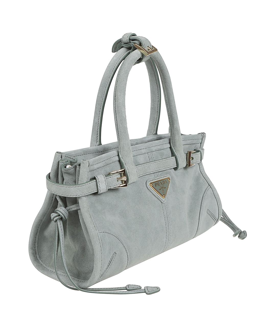 PRADA Кожаная сумка с короткими ручками, фото 2