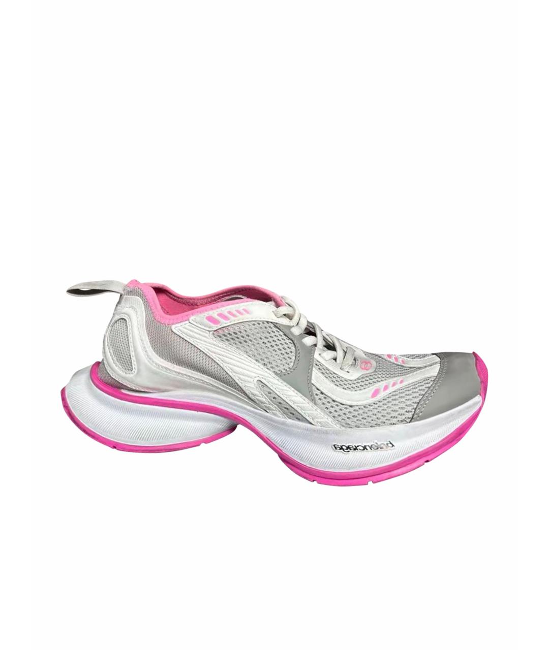 BALENCIAGA Серые текстильные кроссовки, фото 1