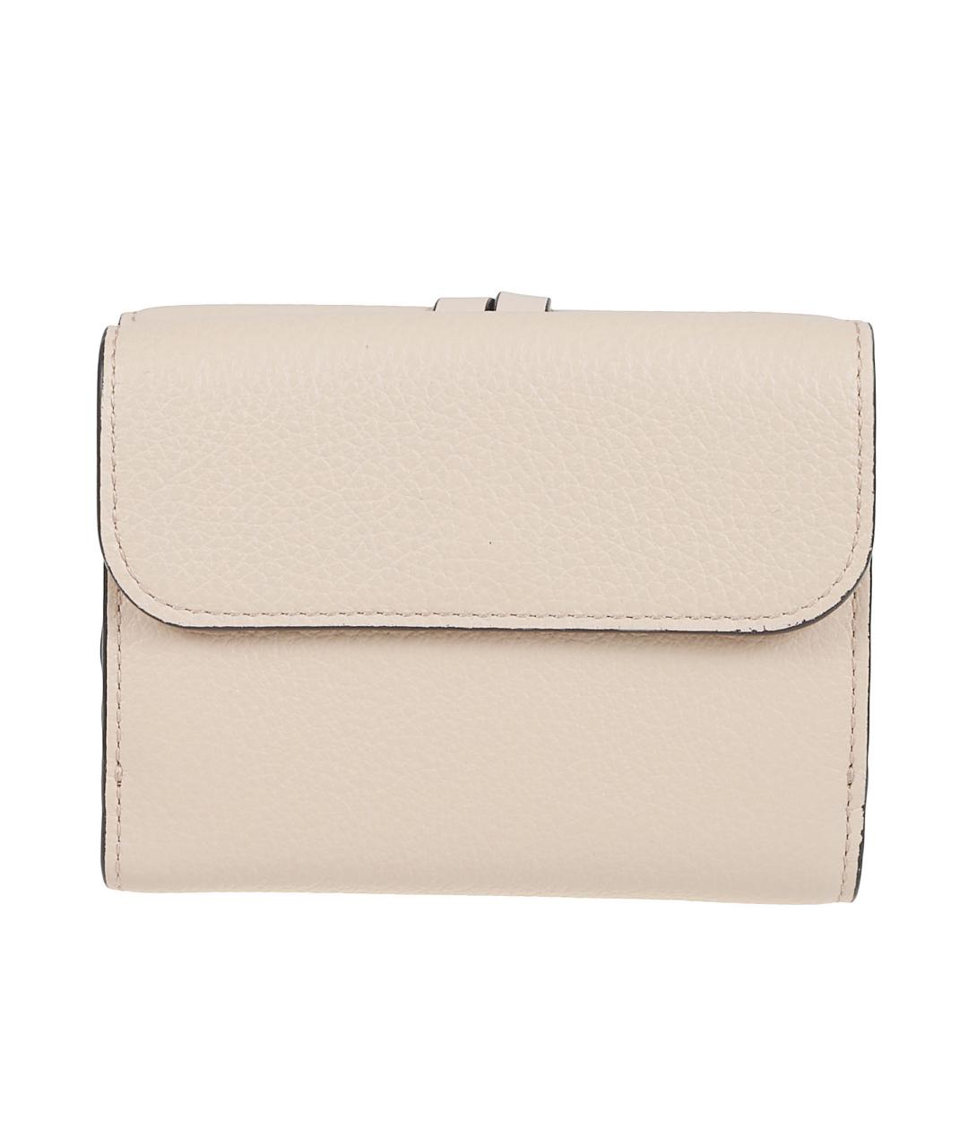 CHLOE Розовый кожаный кошелек, фото 2