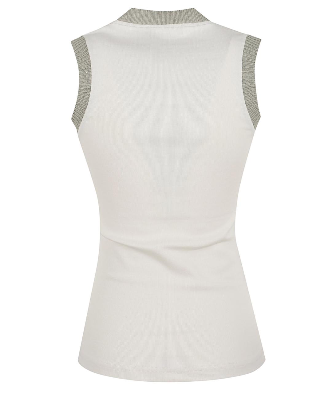 FABIANA FILIPPI Хлопковая майка, фото 3