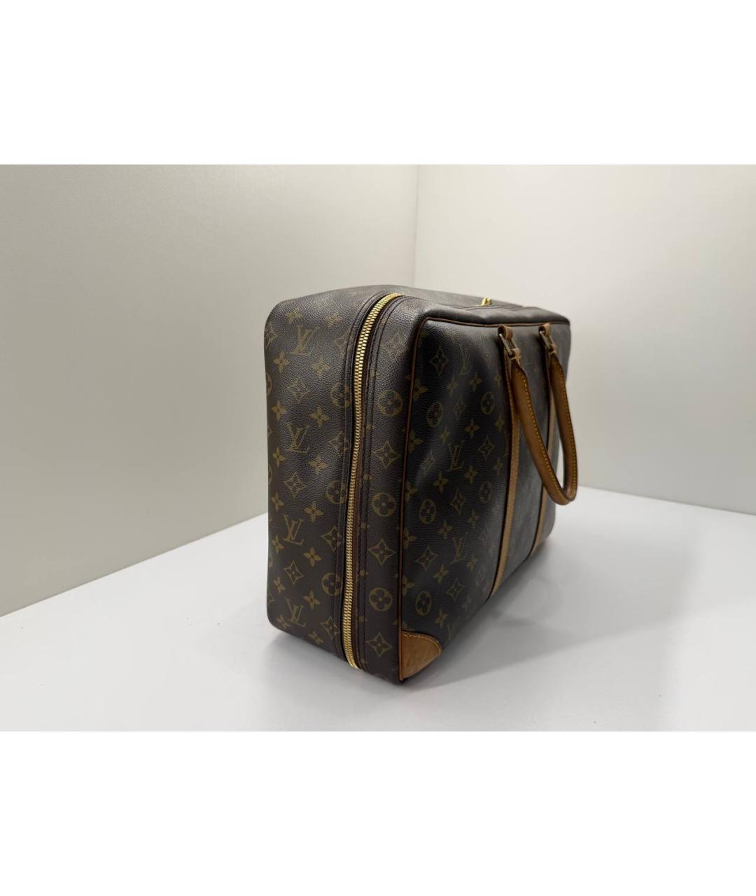 LOUIS VUITTON Коричневая дорожная/спортивная сумка, фото 7