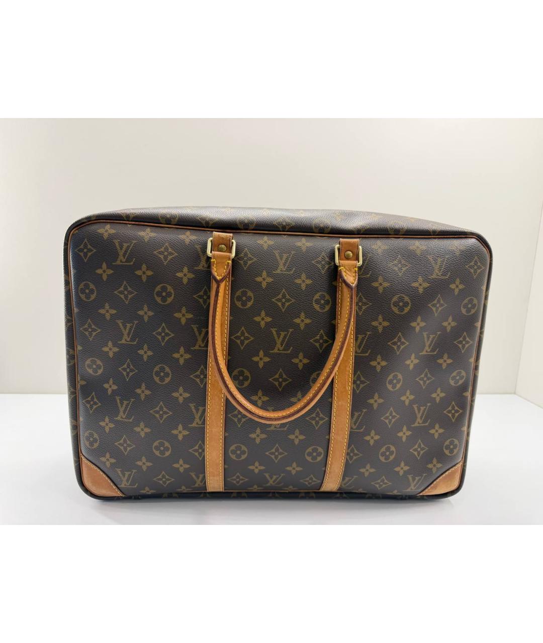 LOUIS VUITTON Коричневая дорожная/спортивная сумка, фото 10