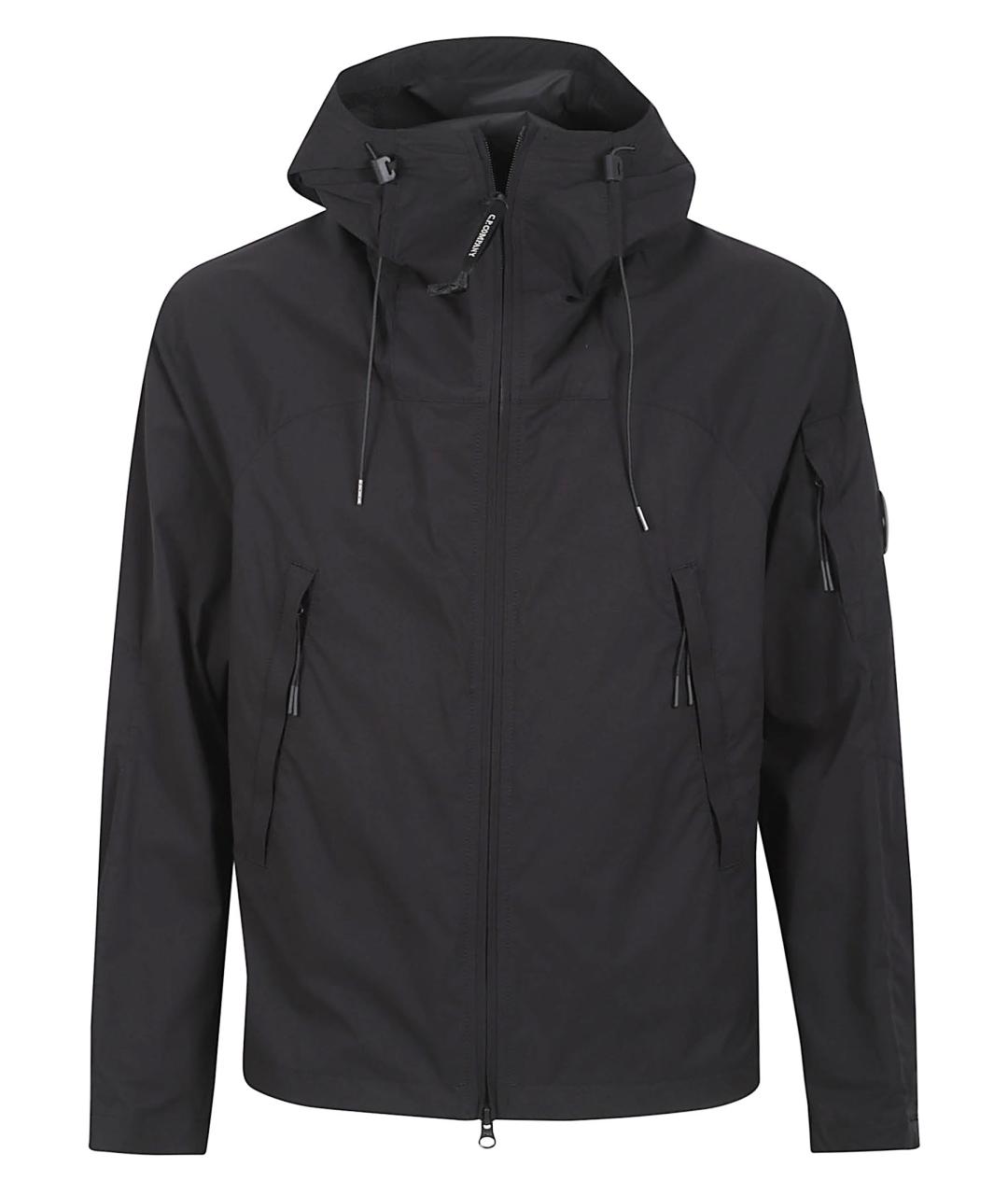 CP COMPANY Черная полиэстеровая куртка, фото 1