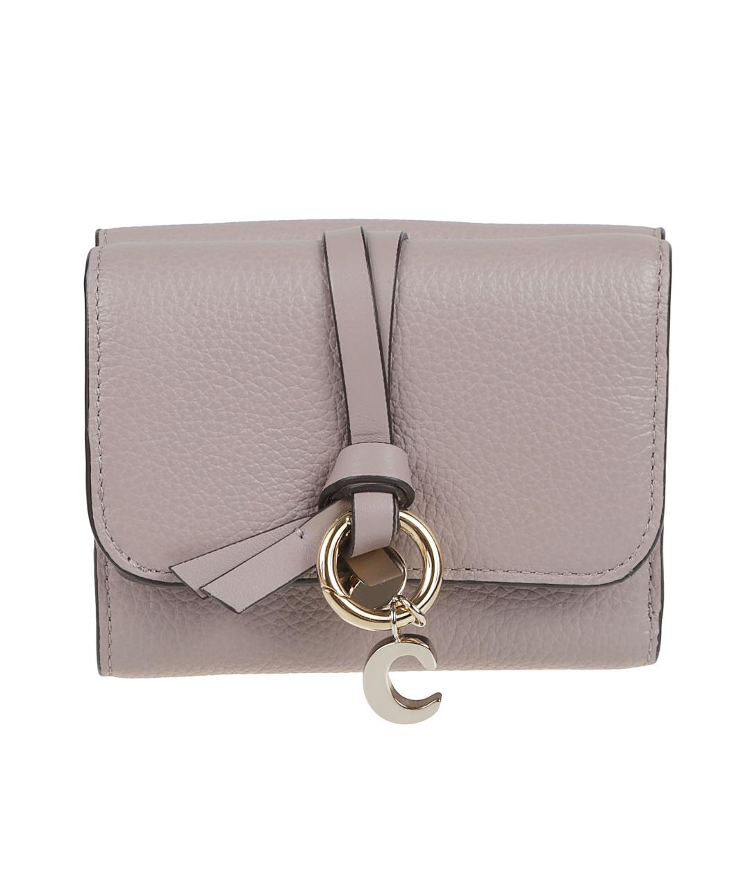 CHLOE Фиолетовый кожаный кошелек, фото 1