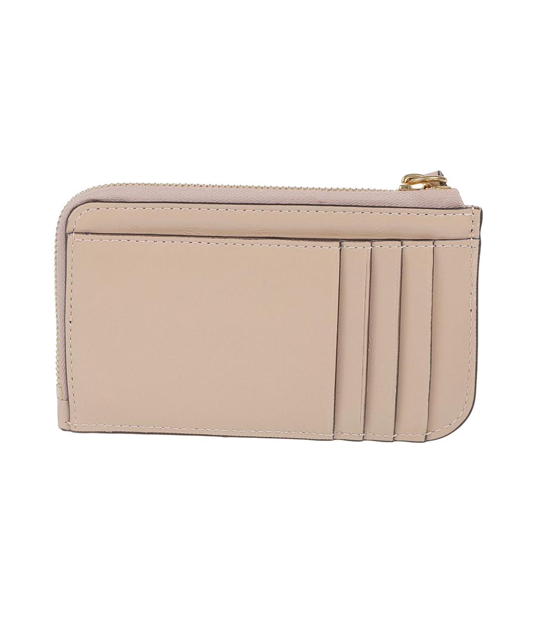 CHLOE Бежевый кожаный кошелек, фото 2