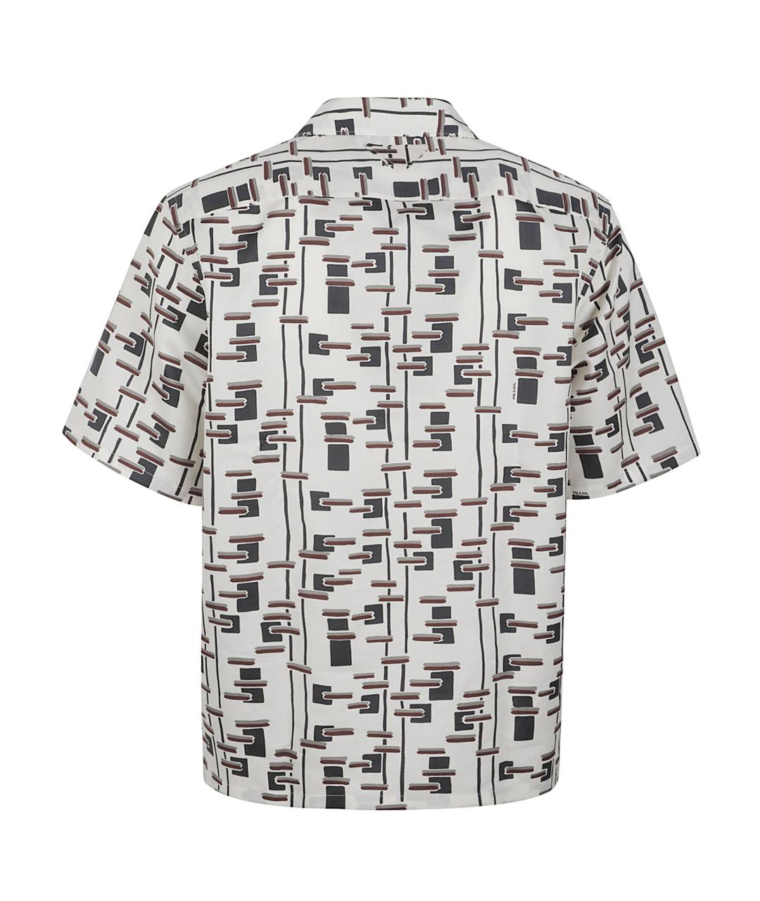 PRADA Мульти хлопковая кэжуал рубашка, фото 3