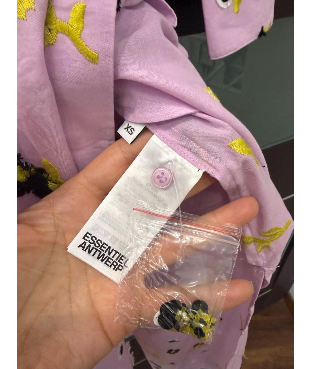 FEAR OF GOD ESSENTIALS Розовое хлопковое повседневное платье, фото 7