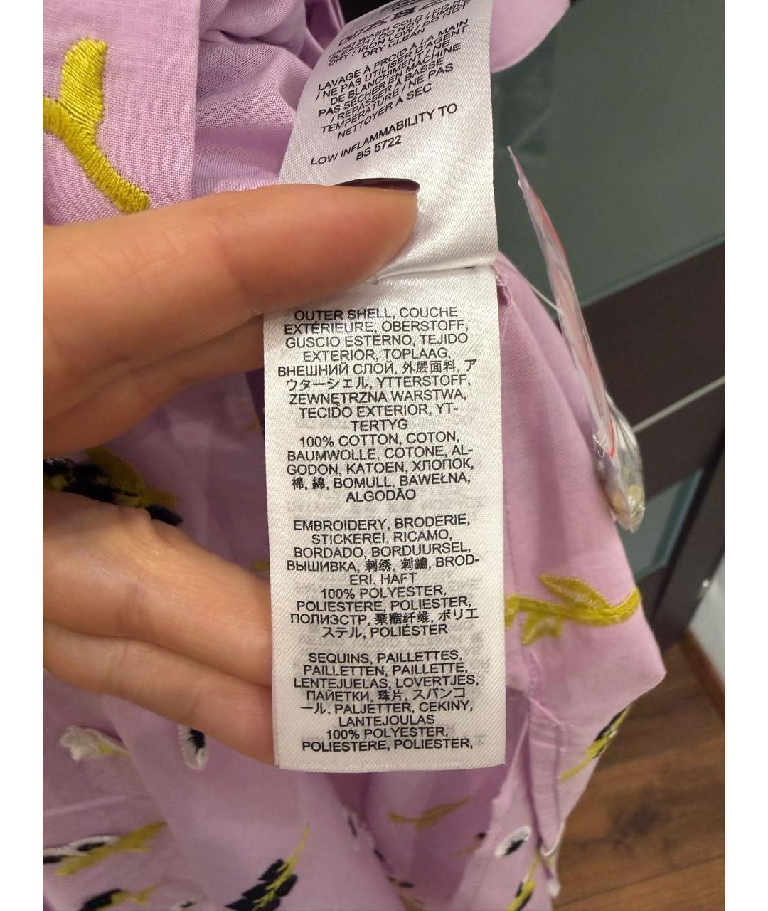 FEAR OF GOD ESSENTIALS Розовое хлопковое повседневное платье, фото 5