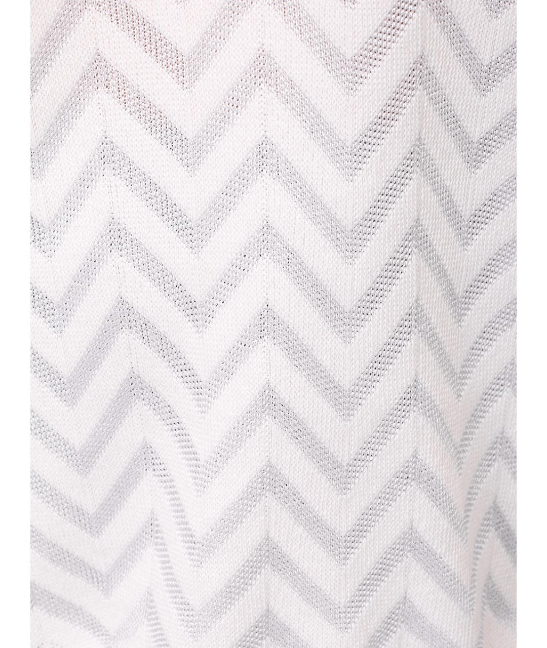 MISSONI Белый хлопковый джемпер / свитер, фото 6