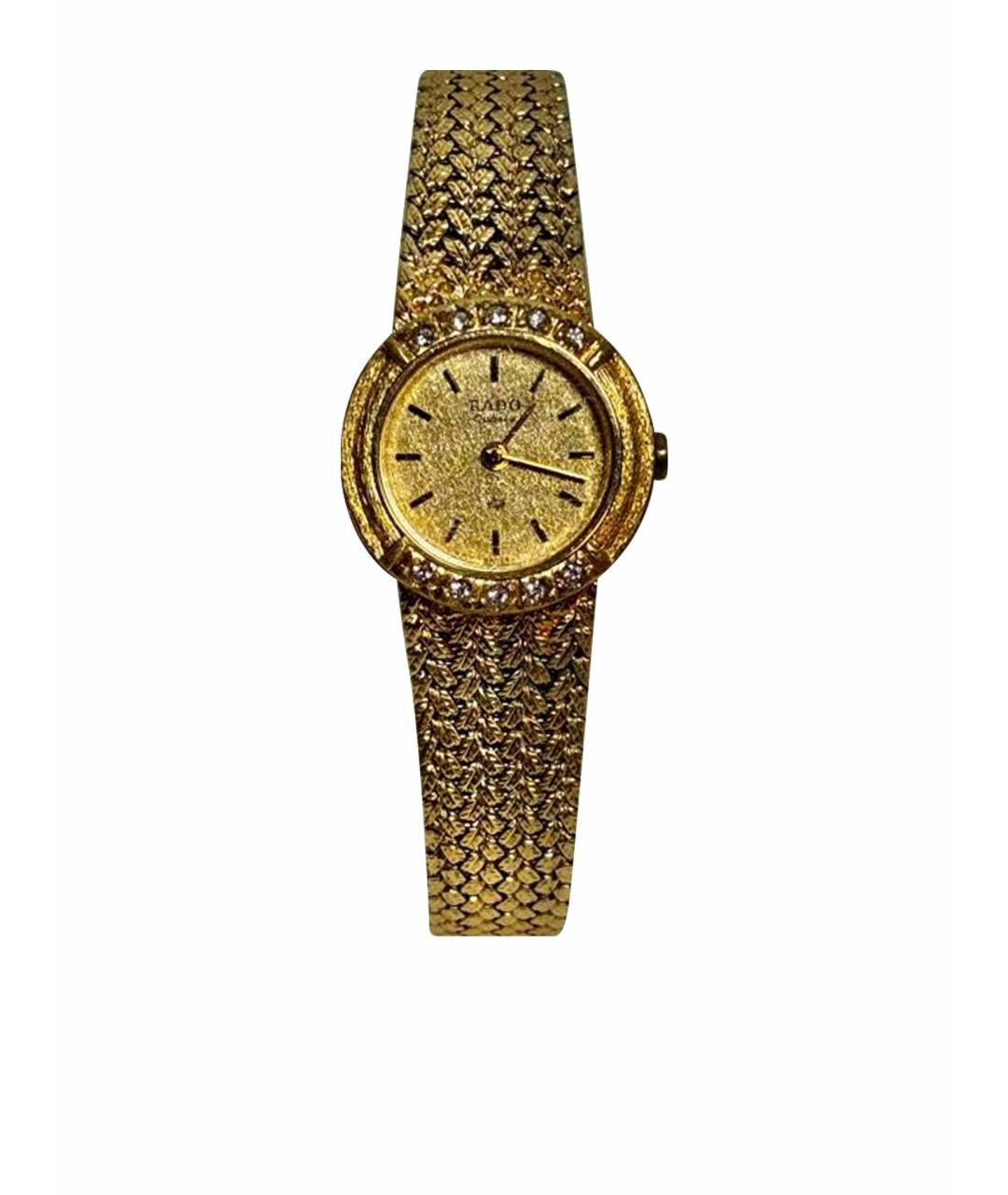 RADO Золотые позолоченные часы, фото 1