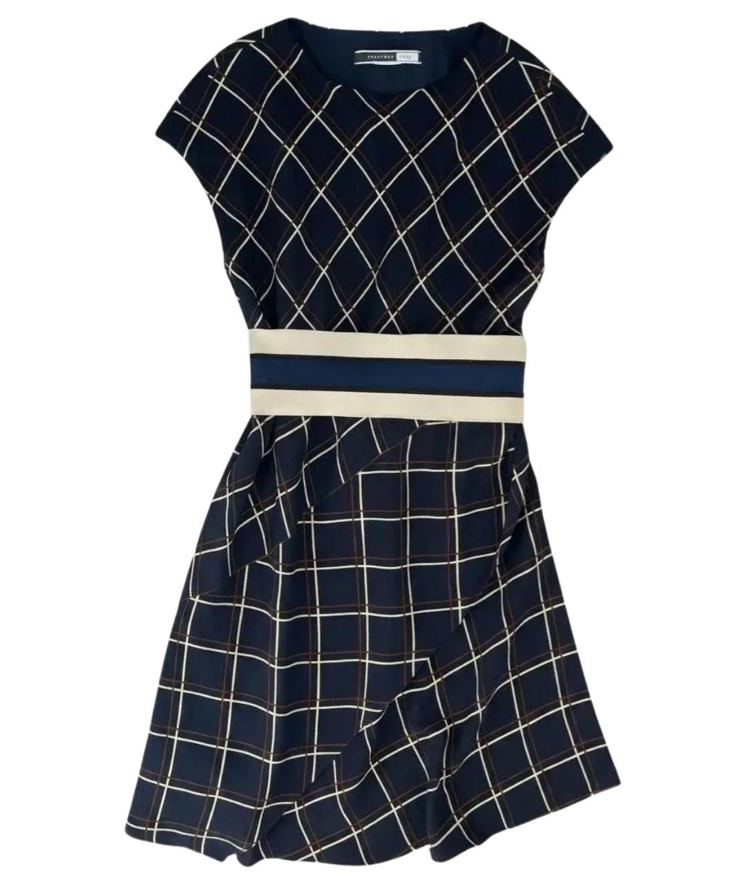 SPORT MAX CODE Темно-синее полиэстеровое повседневное платье, фото 1