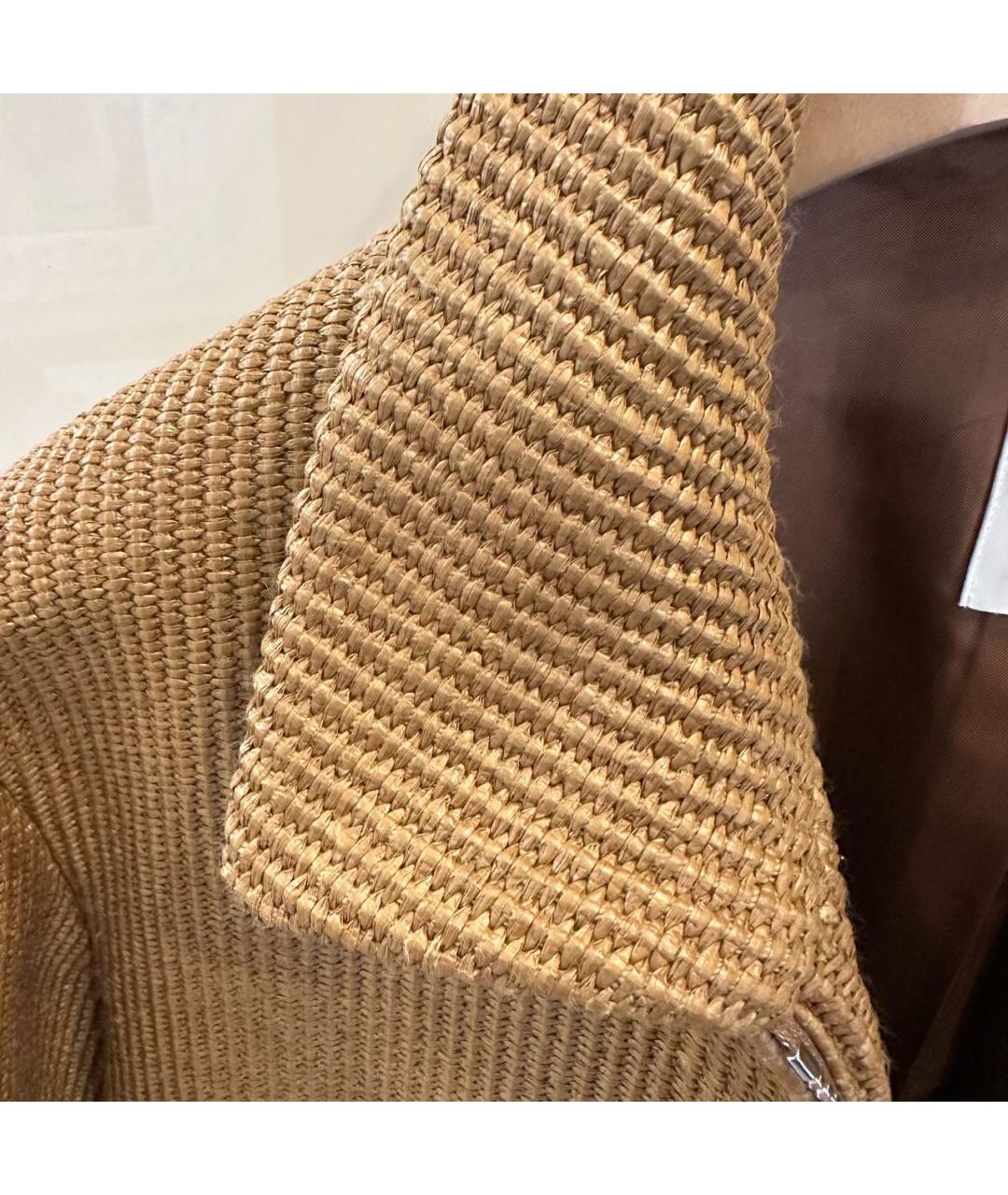 SANDRO Бежевая хлопковая куртка, фото 4