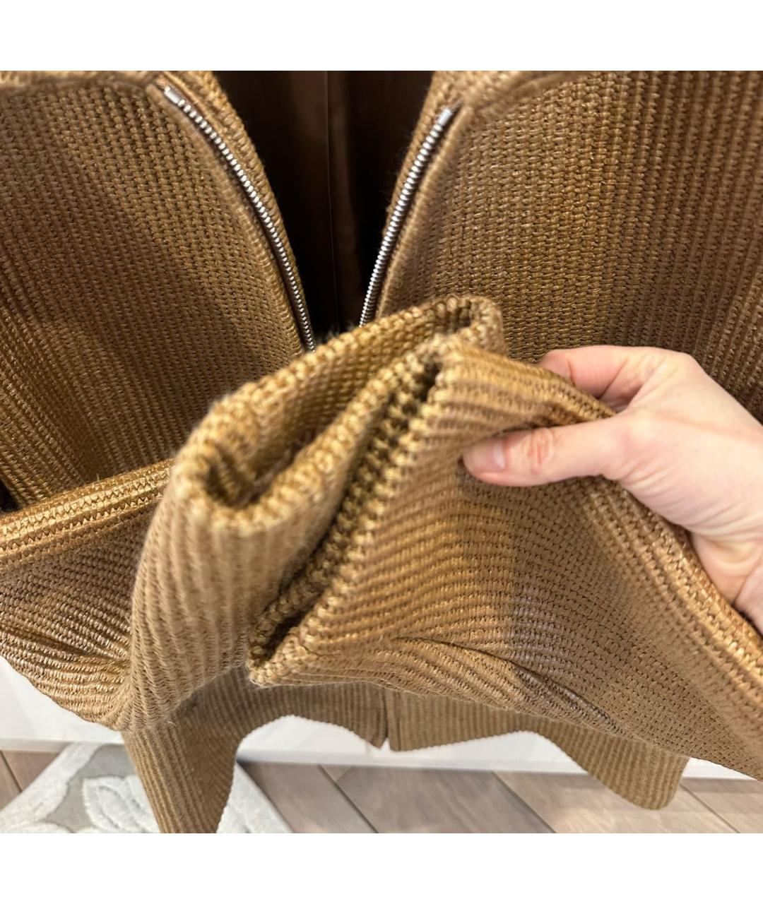 SANDRO Бежевая хлопковая куртка, фото 5