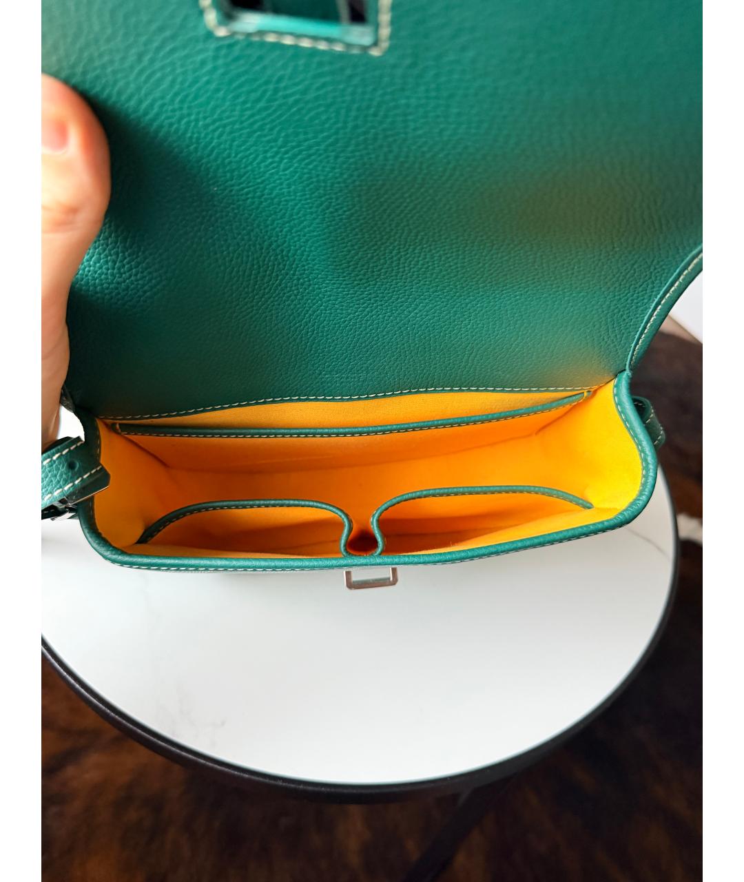 GOYARD Зеленая сумка на плечо, фото 5