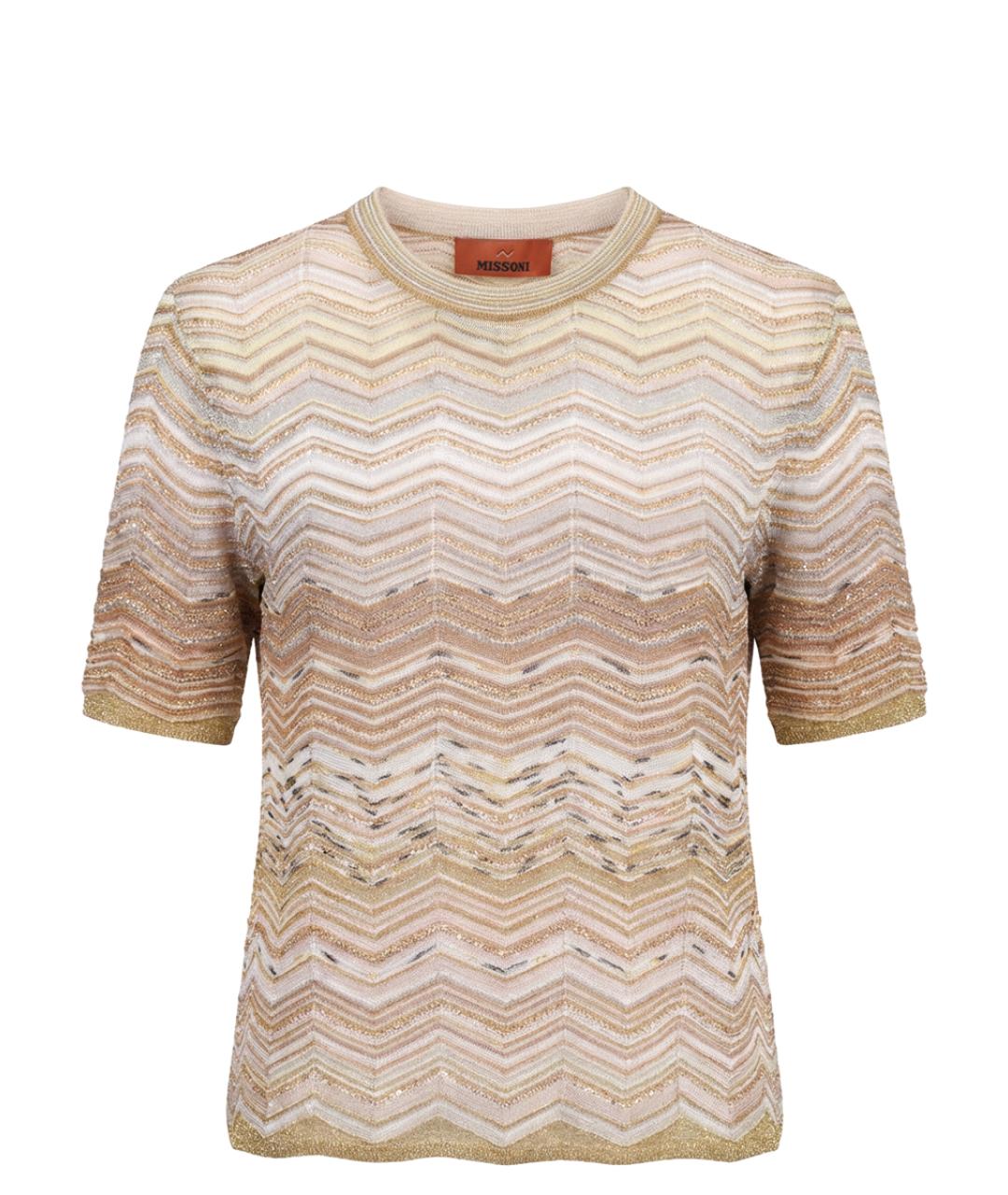 MISSONI Мульти вискозная футболка, фото 1