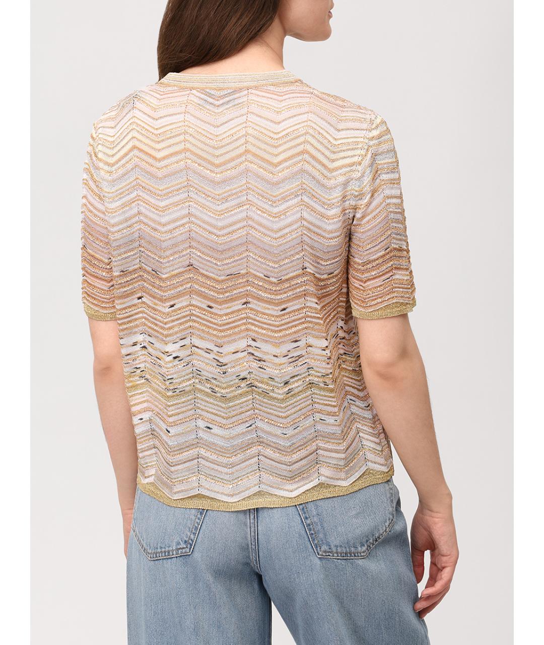 MISSONI Мульти вискозная футболка, фото 3