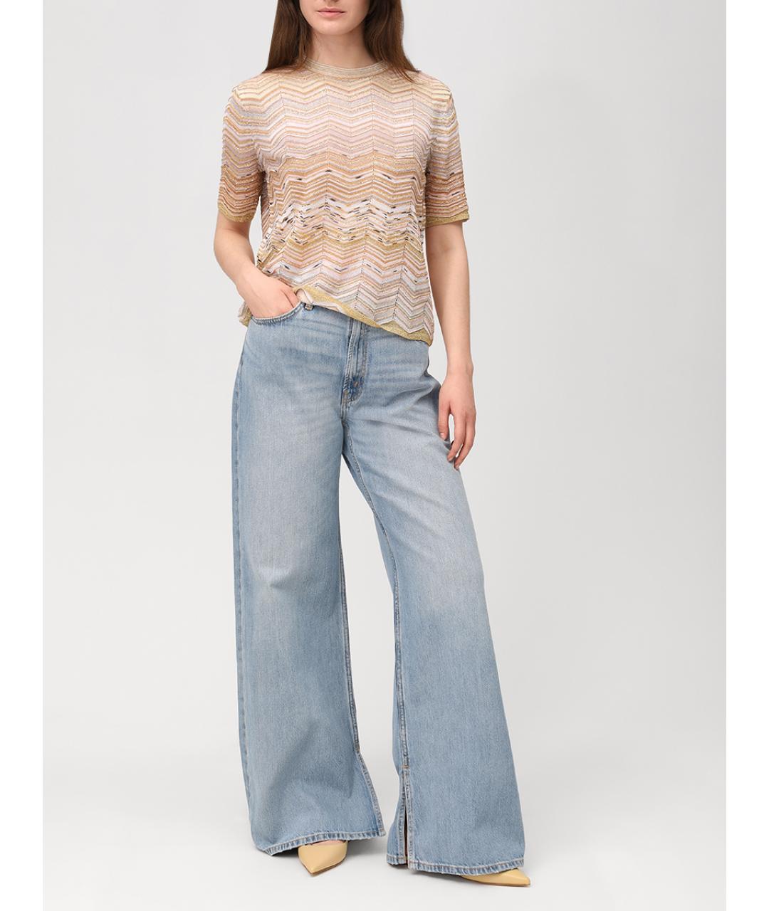 MISSONI Мульти вискозная футболка, фото 2