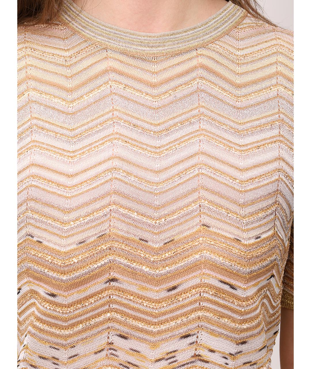 MISSONI Мульти вискозная футболка, фото 5