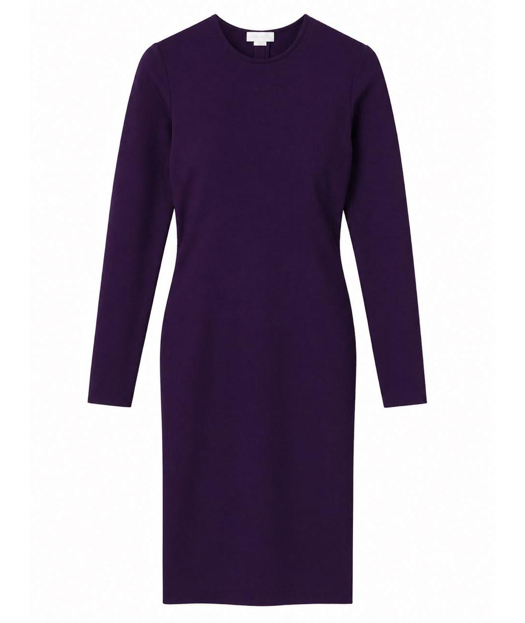 STELLA MCCARTNEY Фиолетовое вискозное повседневное платье, фото 1