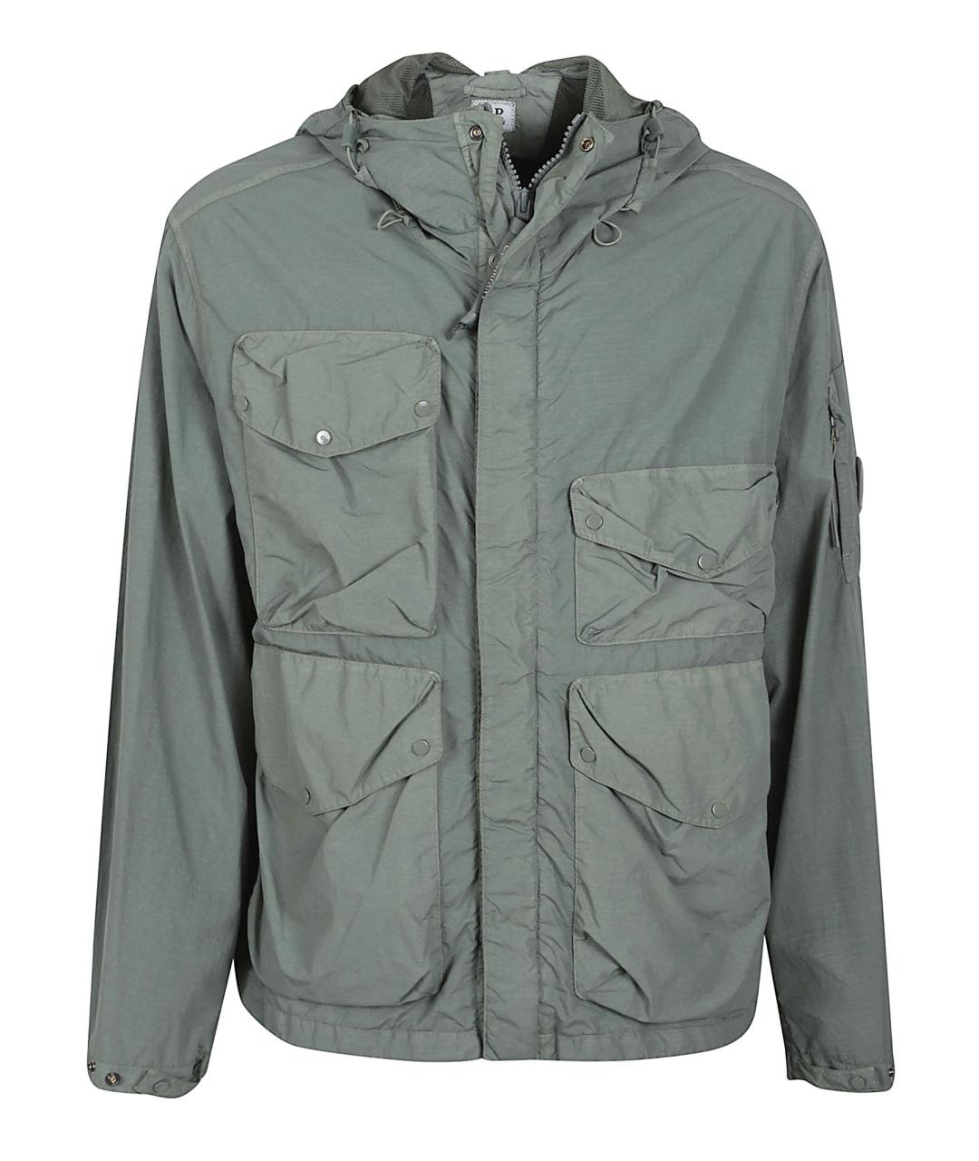 CP COMPANY Зеленая полиамидовая куртка, фото 1