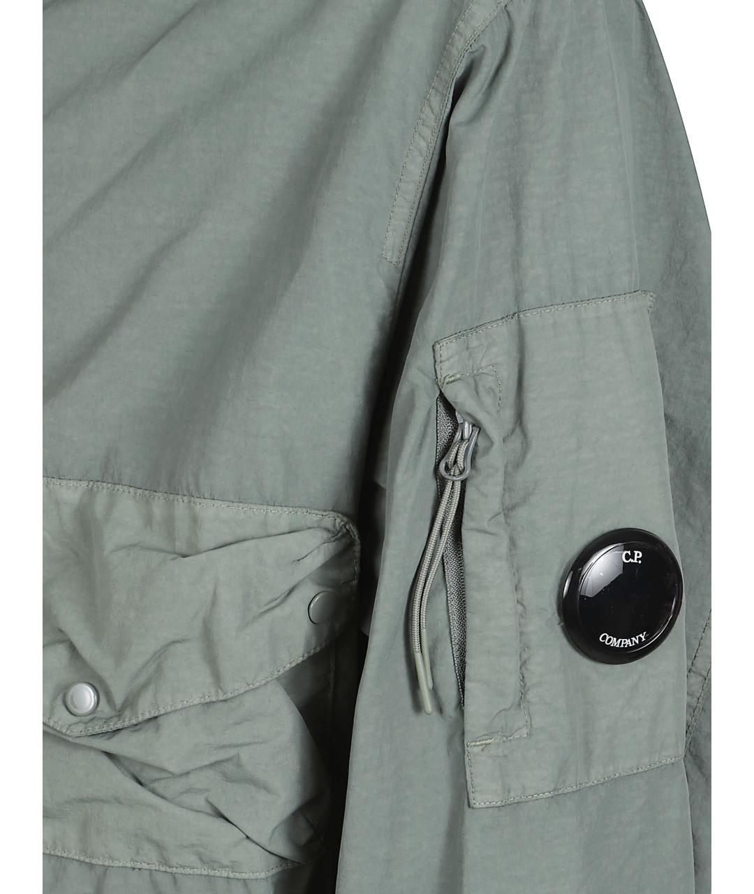 CP COMPANY Зеленая полиамидовая куртка, фото 2
