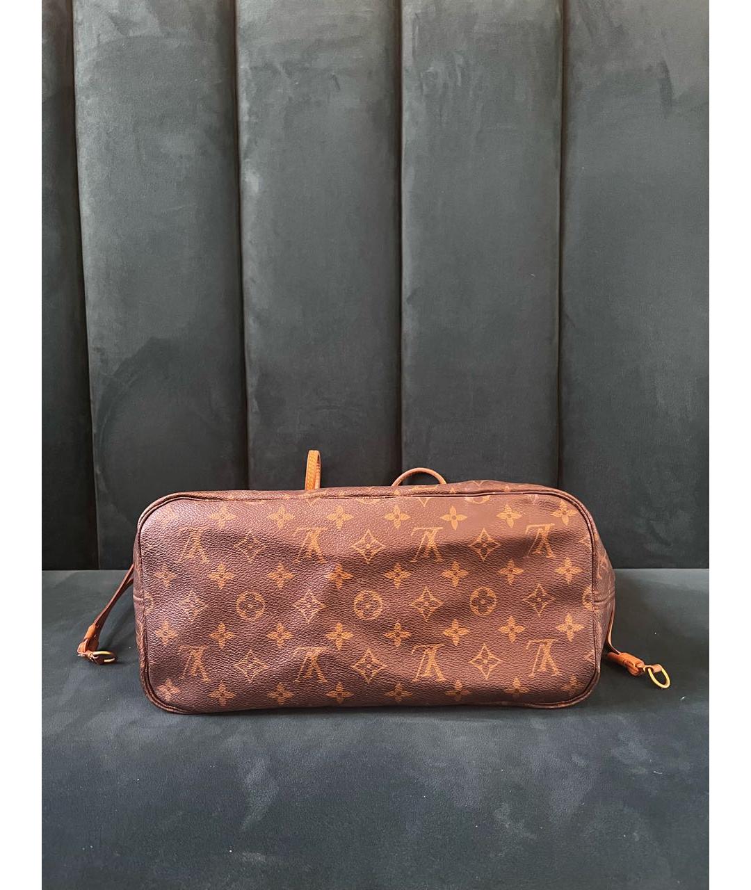 LOUIS VUITTON Коричневая сумка тоут, фото 3