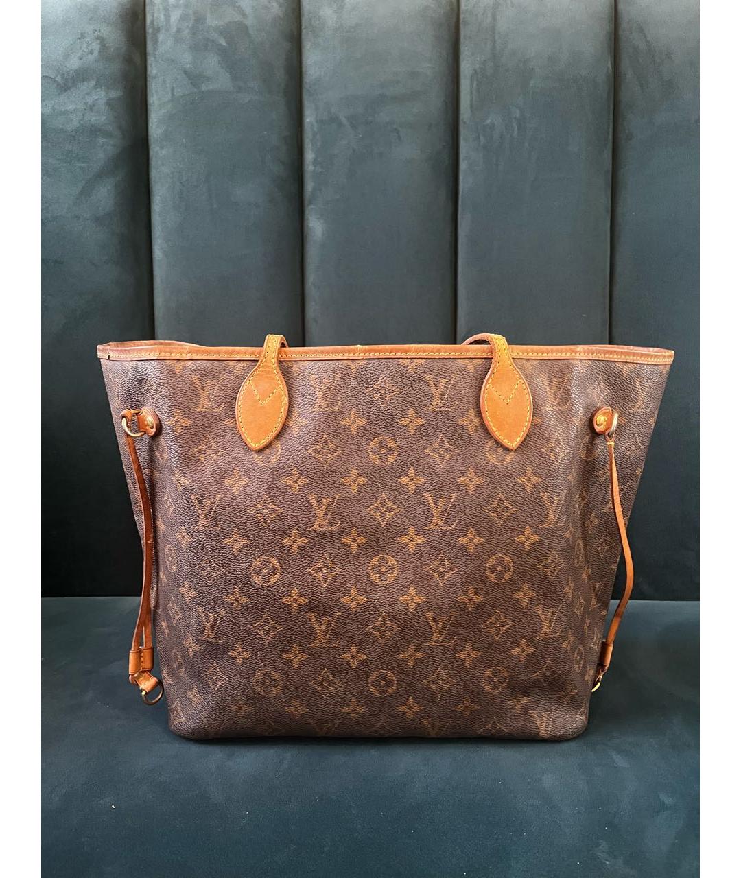 LOUIS VUITTON Коричневая сумка тоут, фото 2