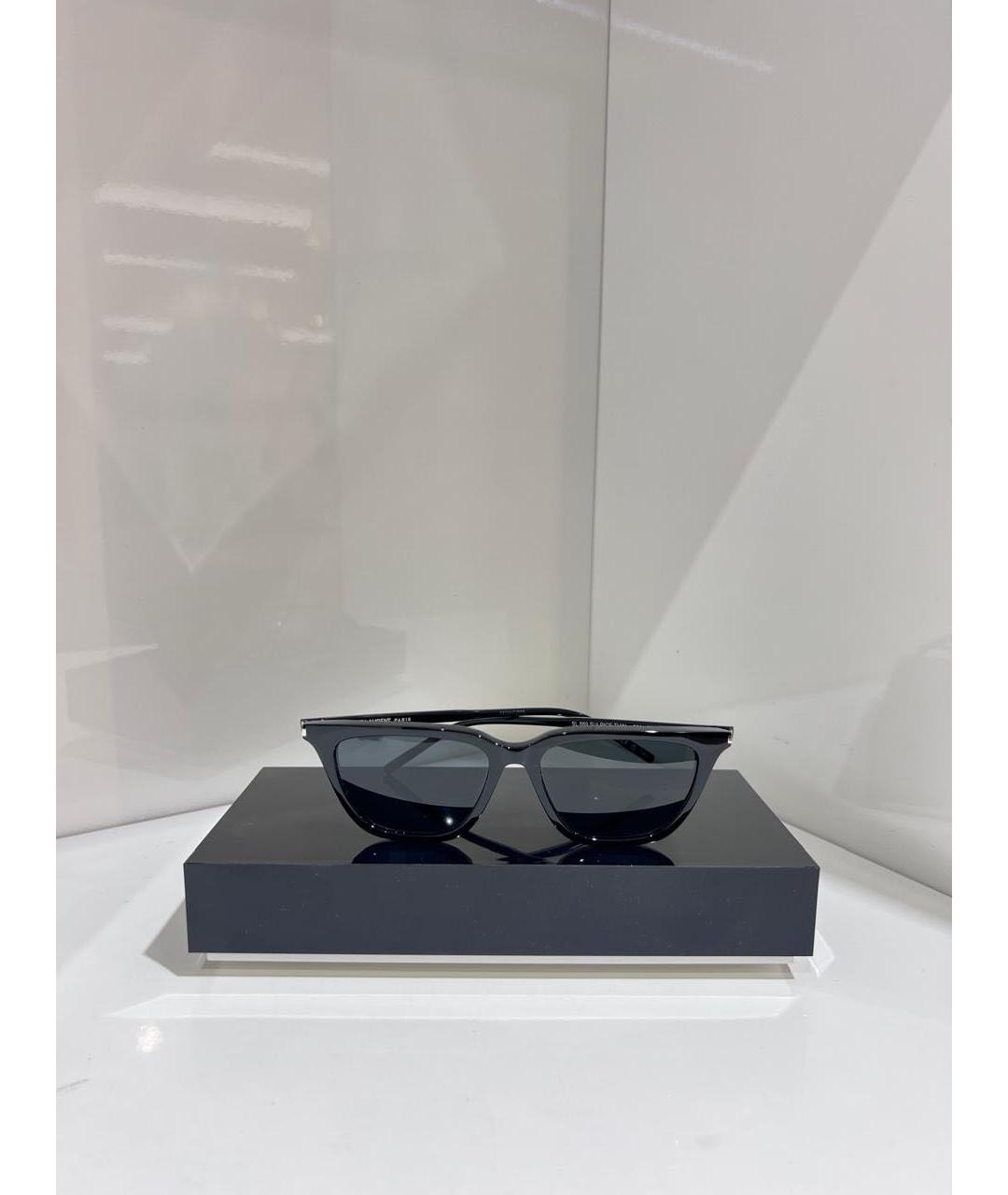 SAINT LAURENT Черные солнцезащитные очки, фото 3