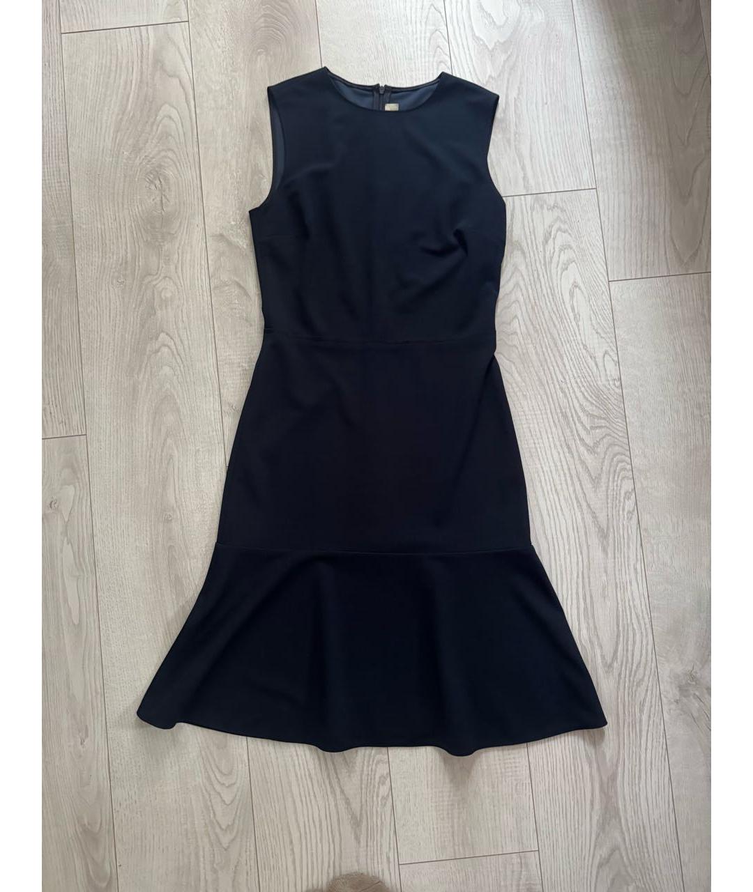 STELLA MCCARTNEY Темно-синее полиэстеровое повседневное платье, фото 7
