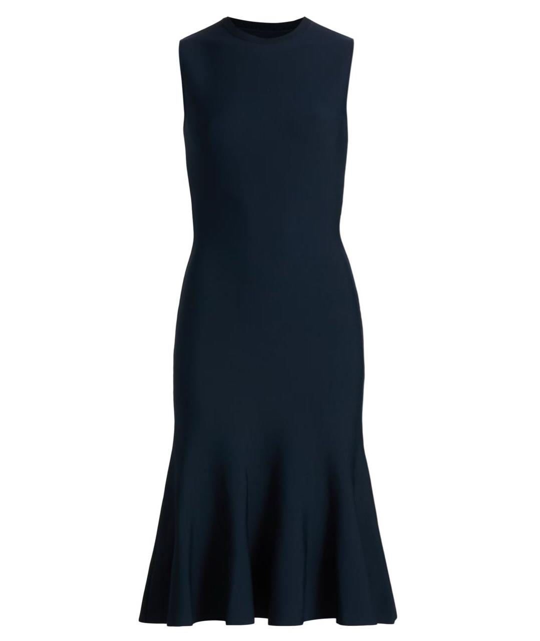 STELLA MCCARTNEY Темно-синее полиэстеровое повседневное платье, фото 1
