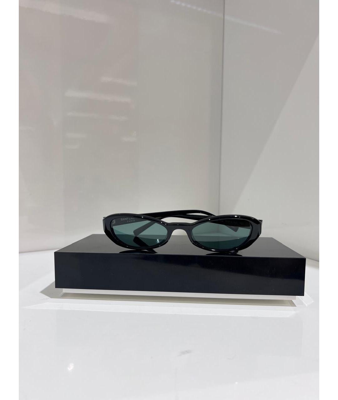 SAINT LAURENT Черные солнцезащитные очки, фото 3