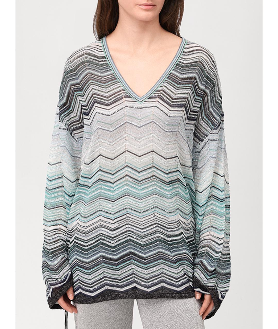 MISSONI Мульти вискозный джемпер / свитер, фото 4
