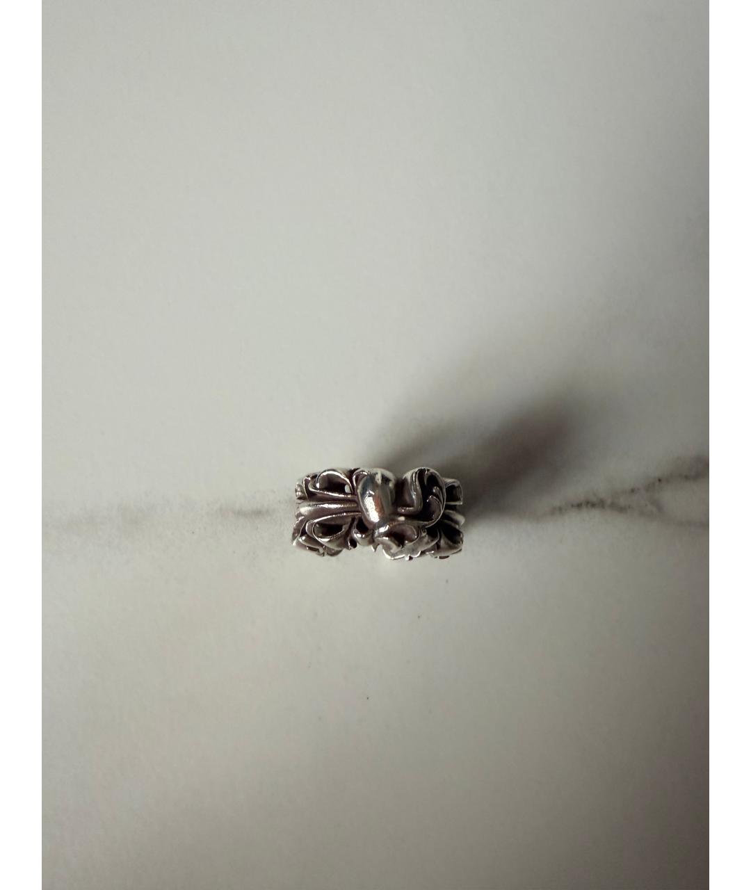 CHROME HEARTS Серебряное серебряное кольцо, фото 5