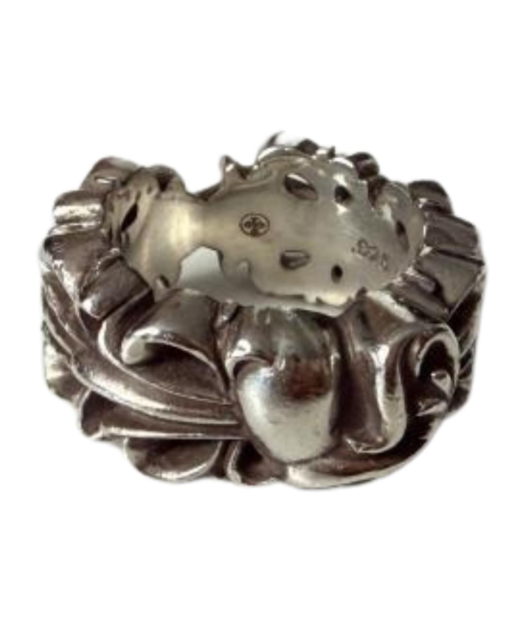CHROME HEARTS Серебряное серебряное кольцо, фото 1