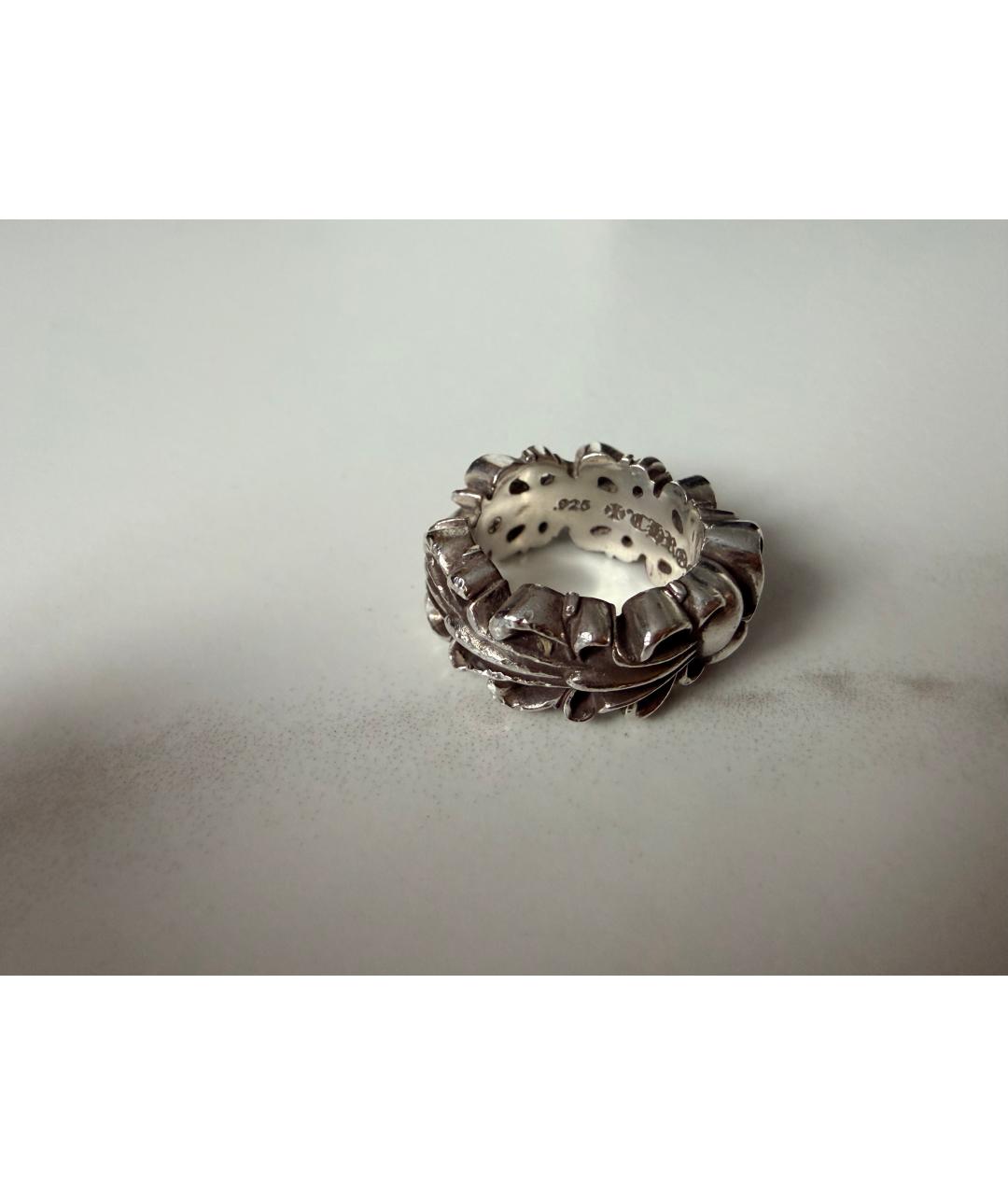 CHROME HEARTS Серебряное серебряное кольцо, фото 3