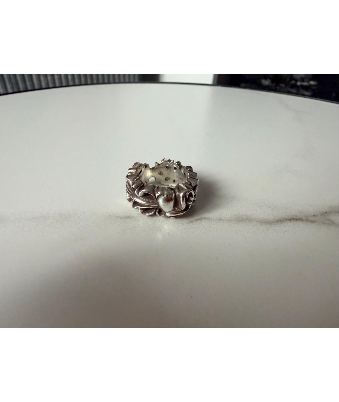 CHROME HEARTS Серебряное серебряное кольцо, фото 6