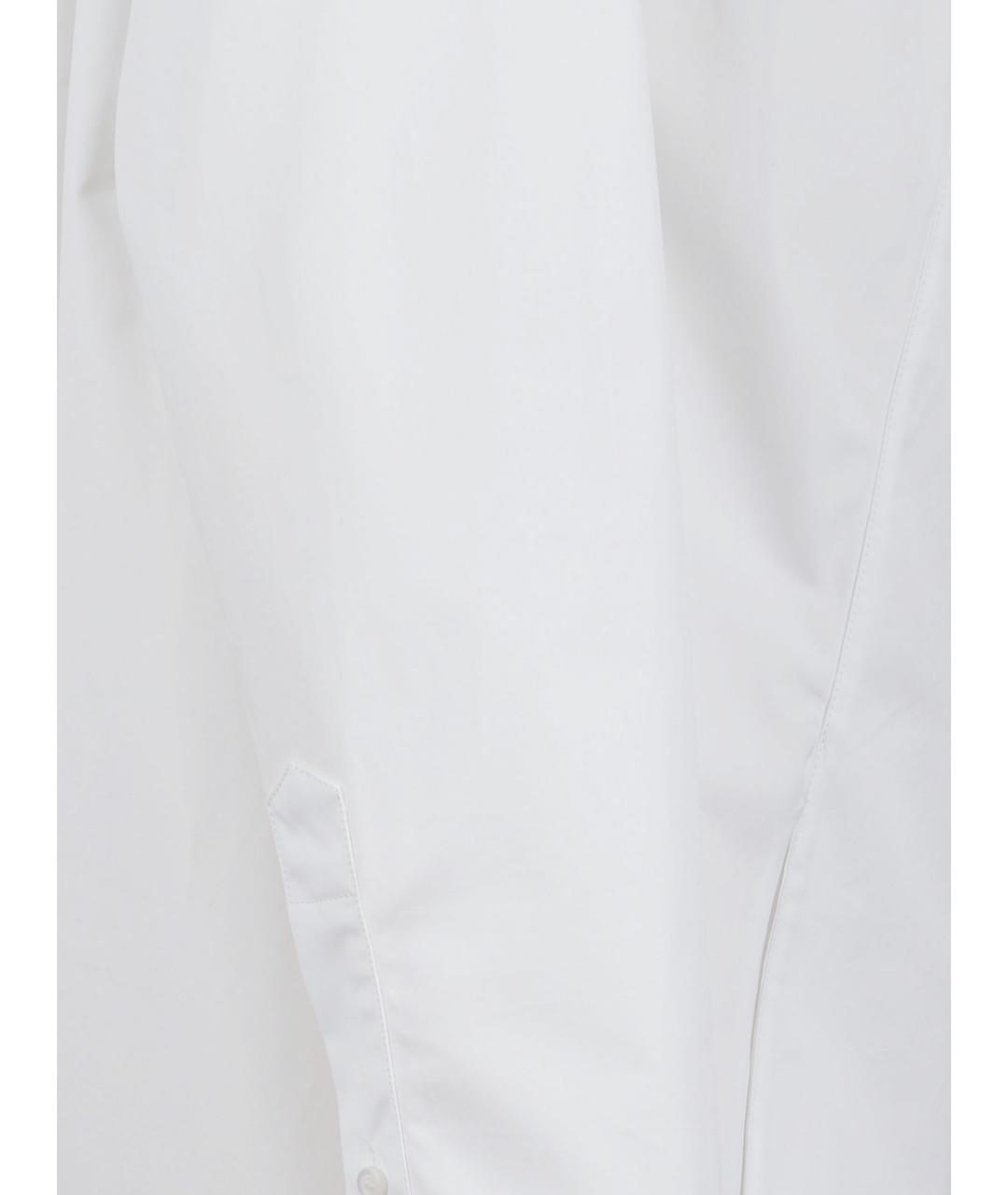 BALENCIAGA Белое хлопковое повседневное платье, фото 2