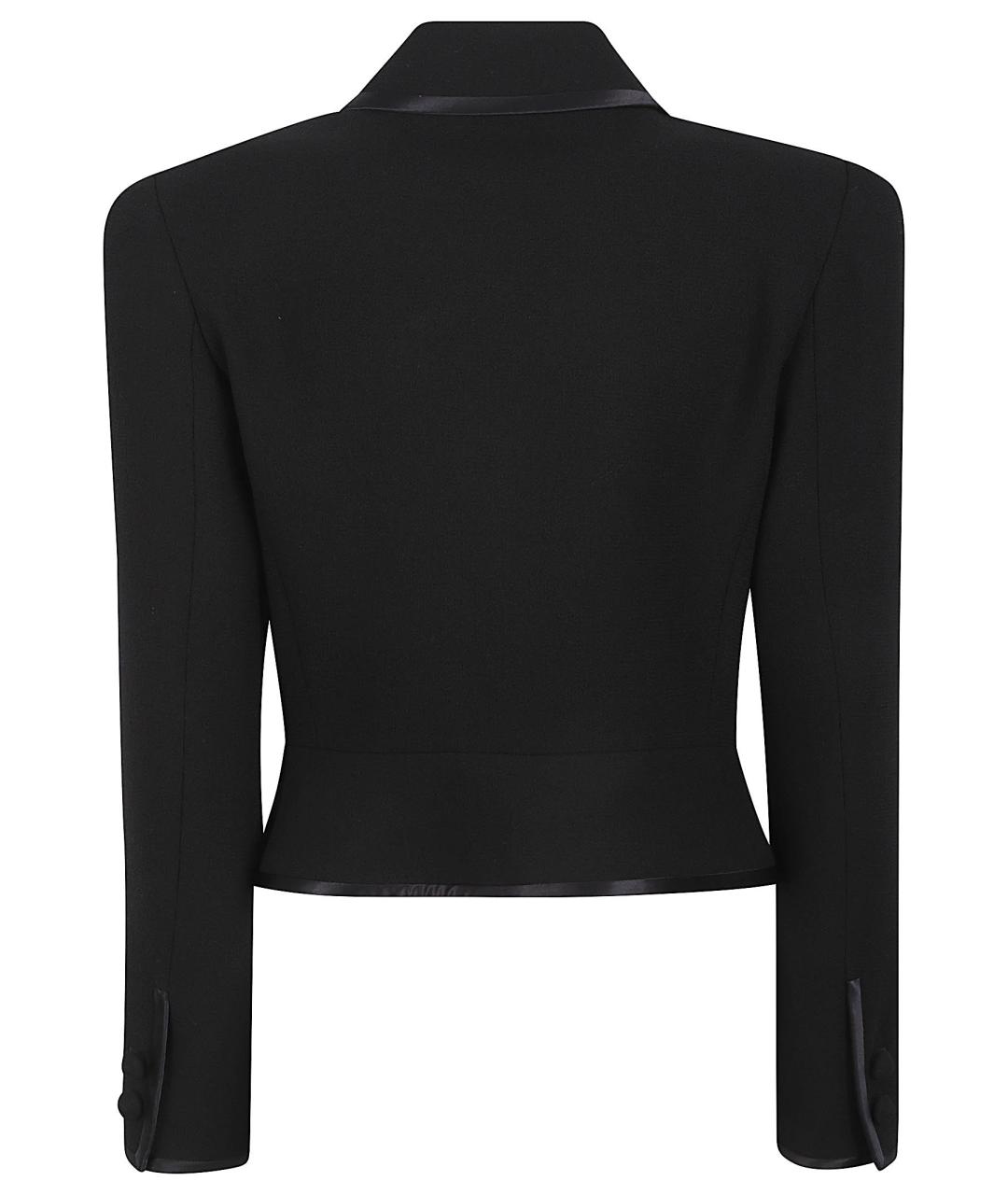 VALENTINO Черный шерстяной жакет/пиджак, фото 3