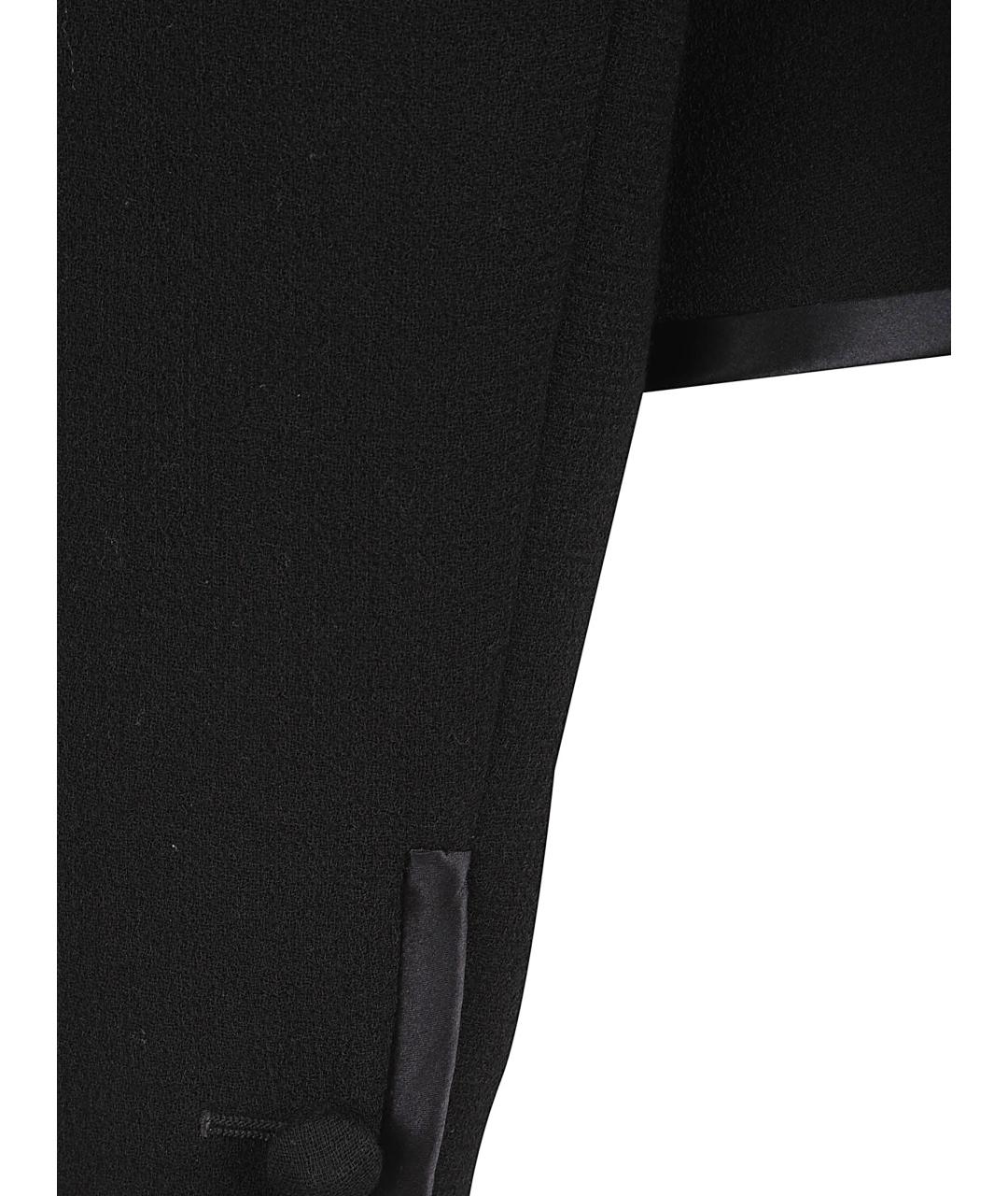 VALENTINO Черный шерстяной жакет/пиджак, фото 2