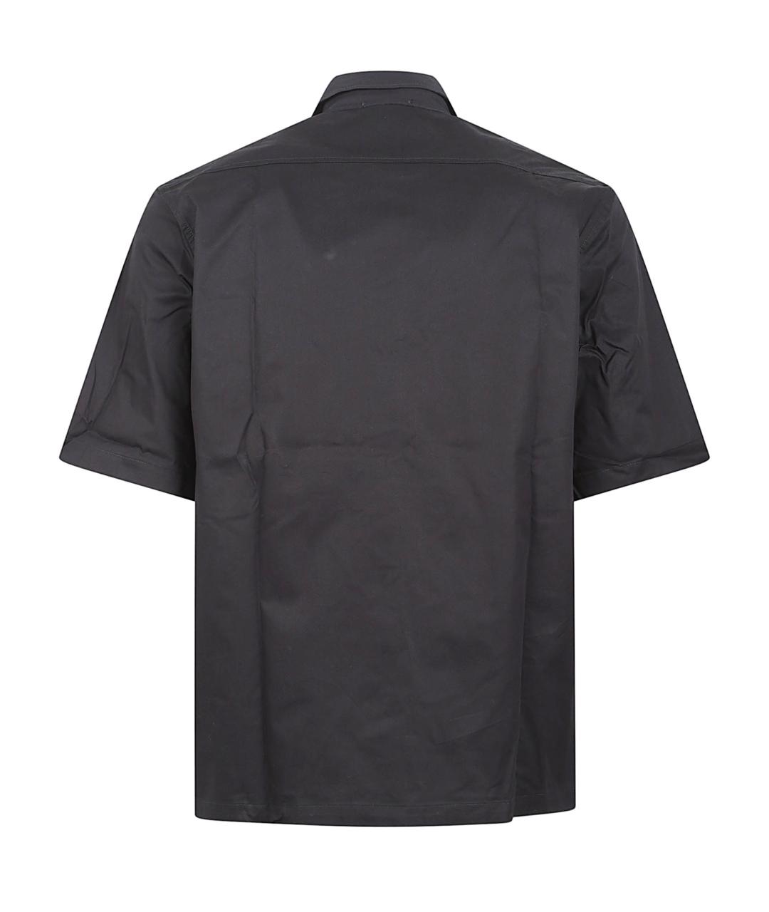 CP COMPANY Черная хлопковая кэжуал рубашка, фото 3