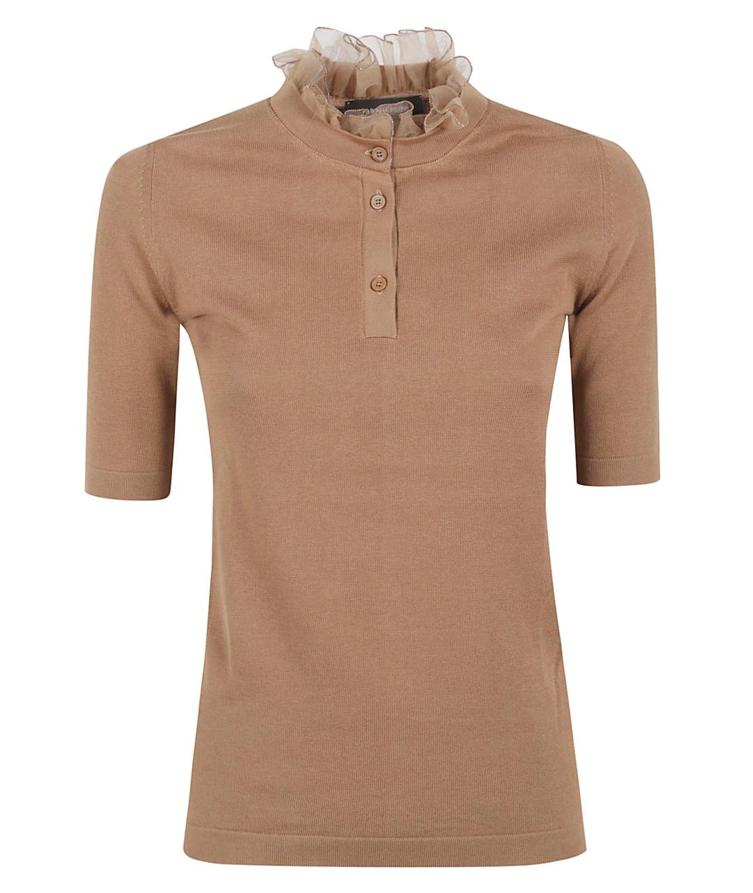 FABIANA FILIPPI Хлопковая футболка, фото 1