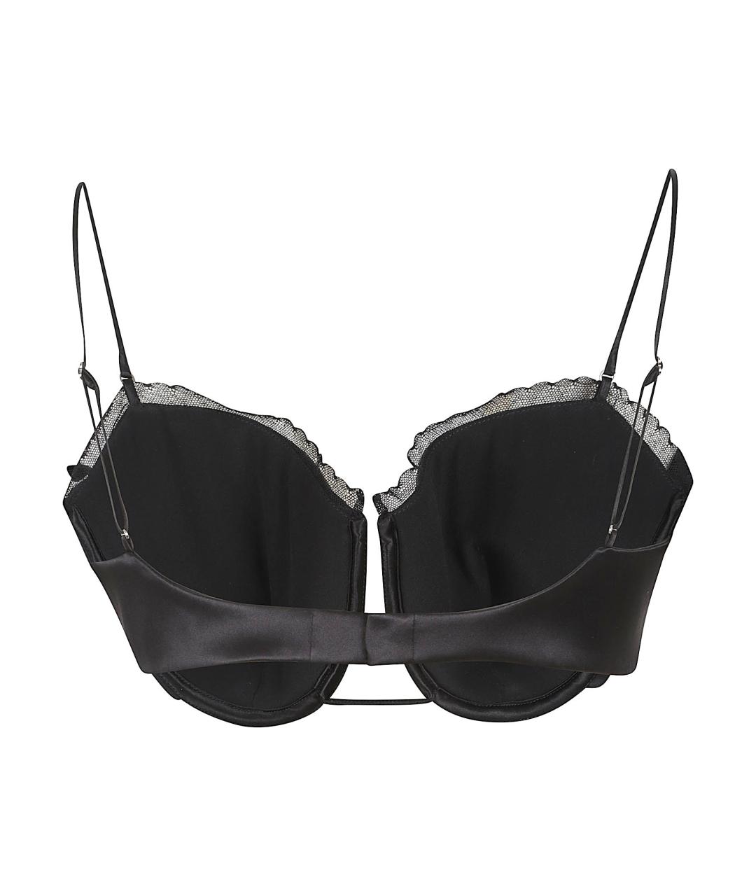 GIVENCHY Черная шелковая майка, фото 3